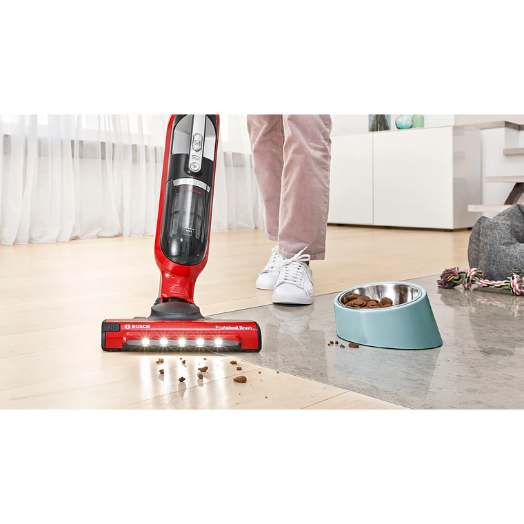 Serie 4 Aspiradora BOSCH sin cable Flexxo Gen2 28Vmax ProAnimal Rojo 9