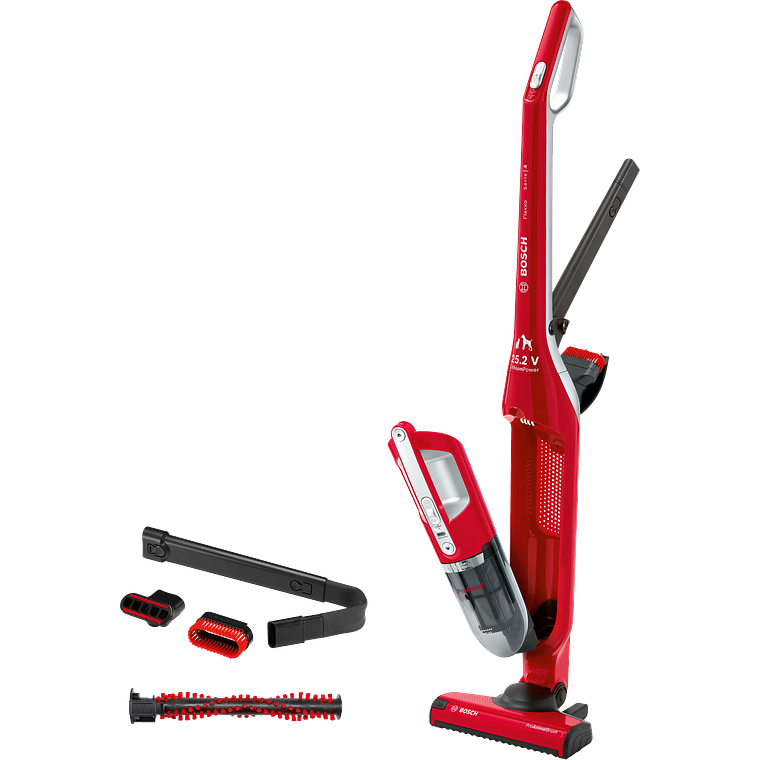 Serie 4 Aspiradora BOSCH sin cable Flexxo 25.2V Rojo 1