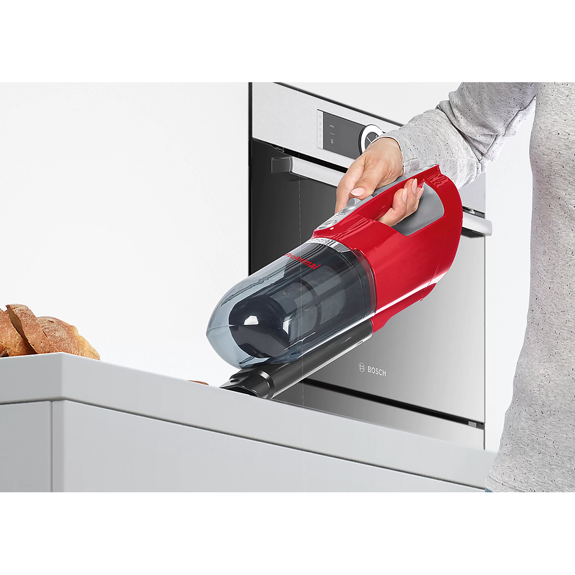 Serie 4 Aspiradora BOSCH sin cable Flexxo 25.2V Rojo 5