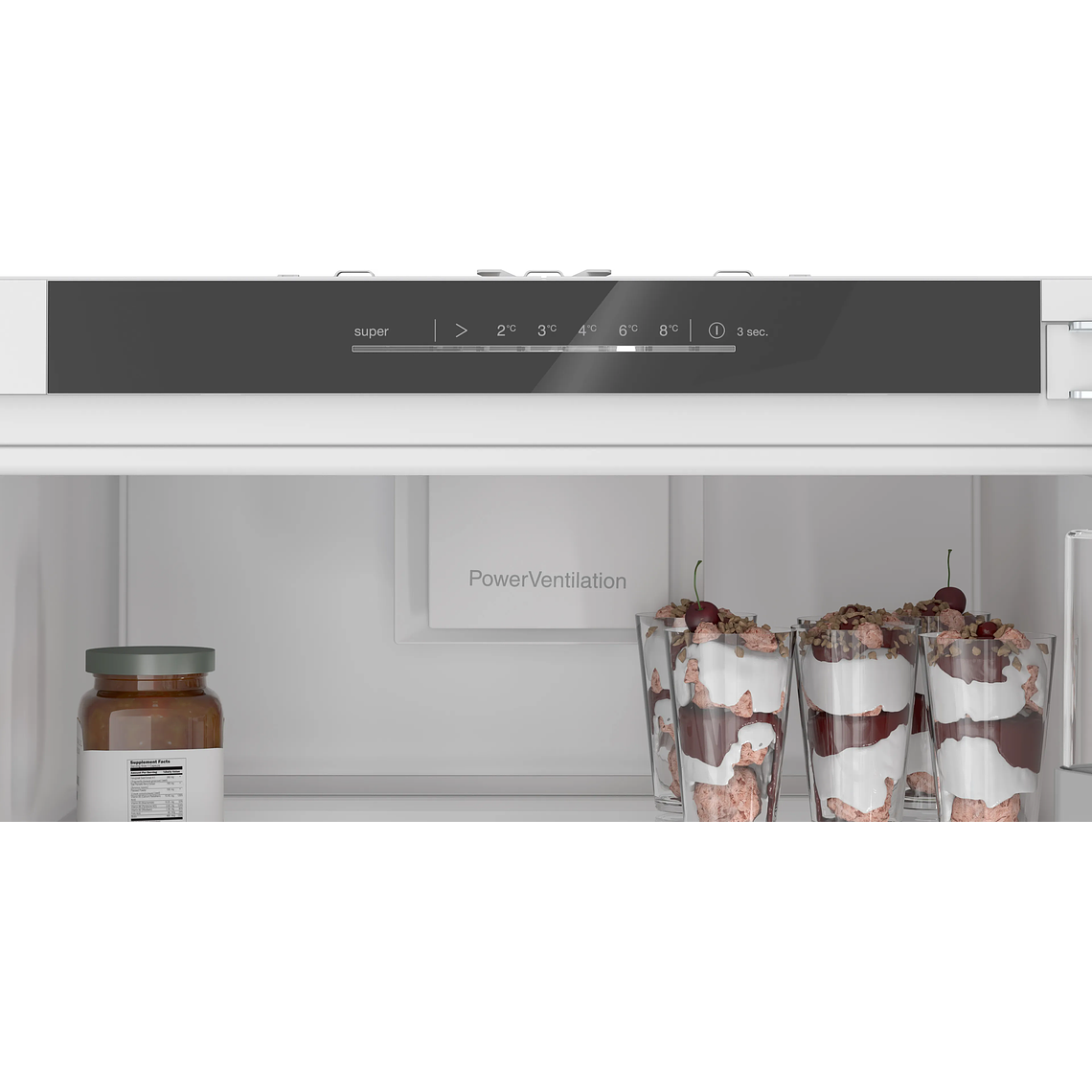 Serie 6 Frigorífico Integrable 177.5 x 56 cm Cierre SoftClose con Puerta Fija 2