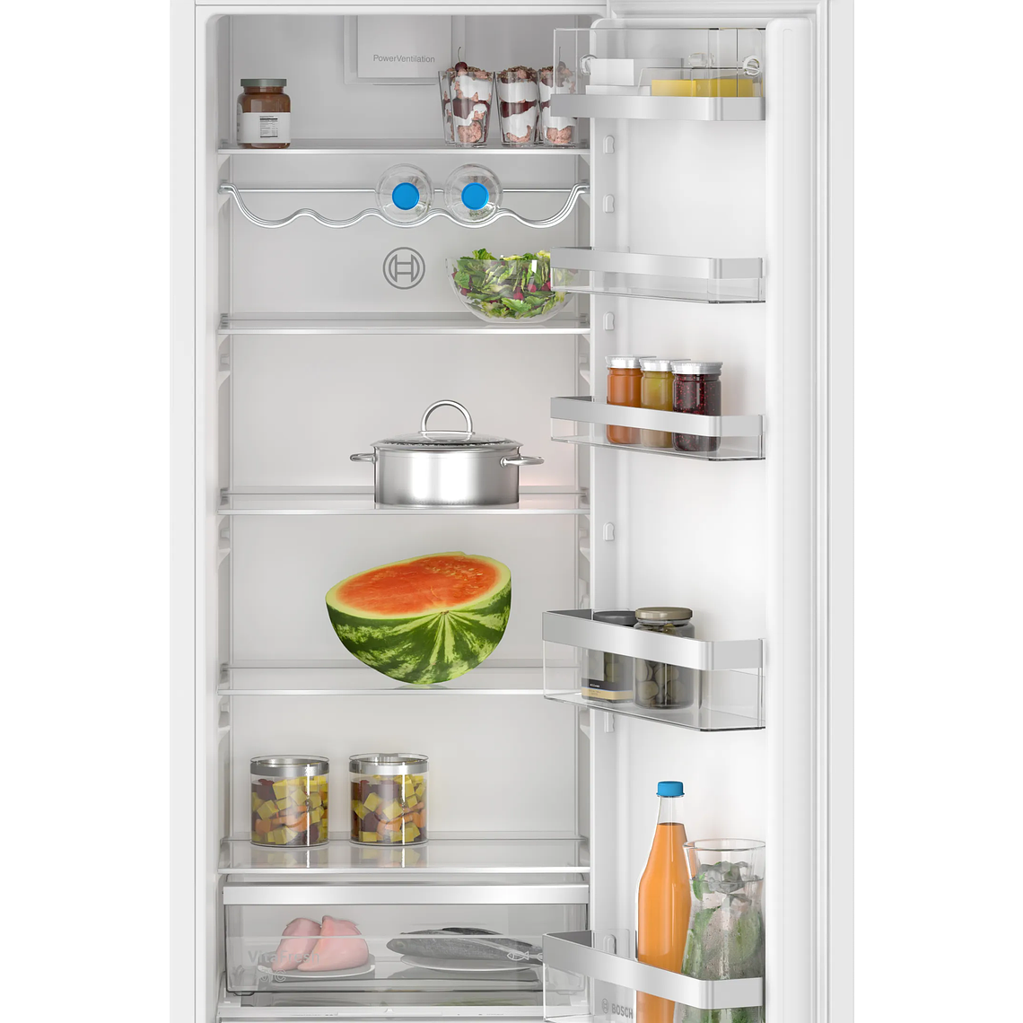 Serie 6 Frigorífico Integrable 177.5 x 56 cm Cierre SoftClose con Puerta Fija 3