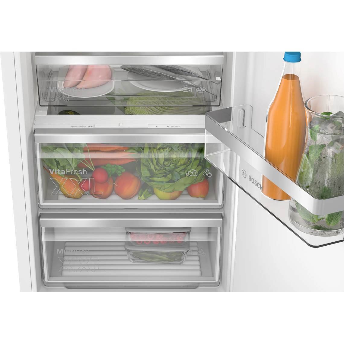 Serie 6 Frigorífico Integrable 177.5 x 56 cm Cierre SoftClose con Puerta Fija 4