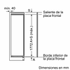 iQ500 Congelador Vertical NCierre SoftClose