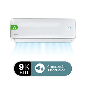 AIRE ACONDICIONADO SPLIT 9000BTU ON/OFF SPLENDID