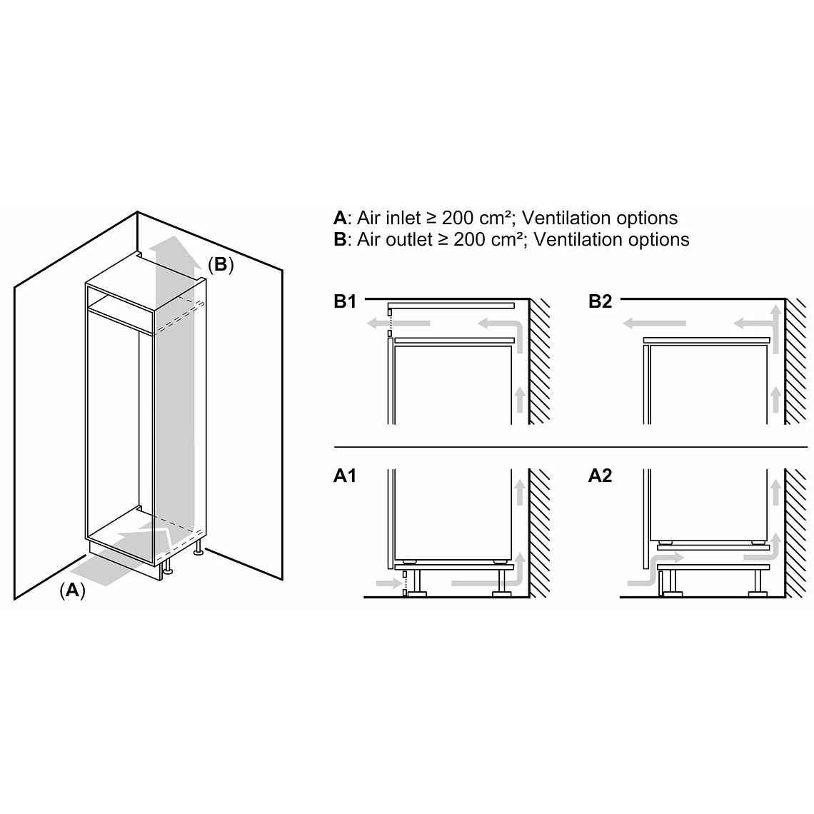 Refrigerador Panelado 177.5 X 56 CM BALAY 7
