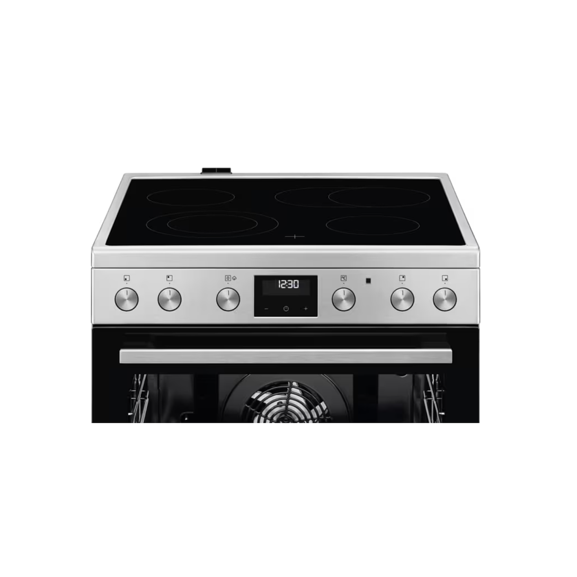 Cocina Vitrocerámica con horno 73 lts AEG 60 cm 4