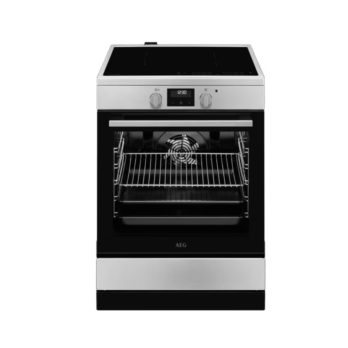 Cocina de Inducción con Horno AEG CIB6646ABM de 60 cm 1