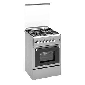Cocina de Gas ALPHA VULCANO LUX-60 Inox GAS NATURAL
