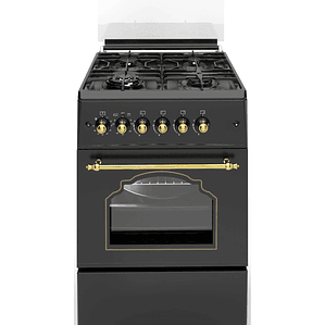 Cocina de Gas VULCANO GOLD-60 Rustica Oro Gas Licuado