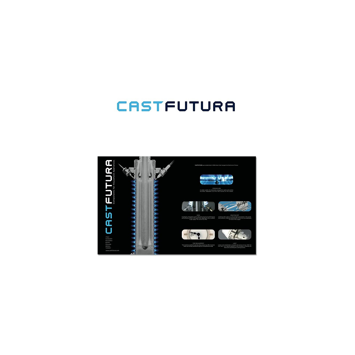 Cocina de Gas VULCANO GOLD-60 Rustica Oro Gas Natural  9