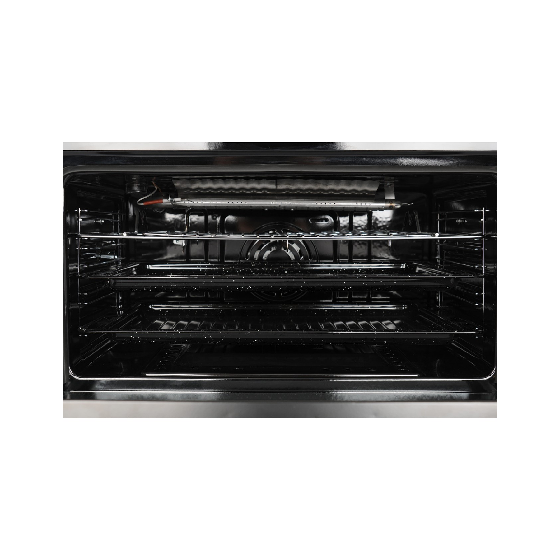 Cocina de Gas VULCANO ELITE PRO 90 CM Cristal Negro Gas Natural