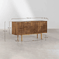 Buffet en Madera Mango Baty 153 cm - Miniatura 8