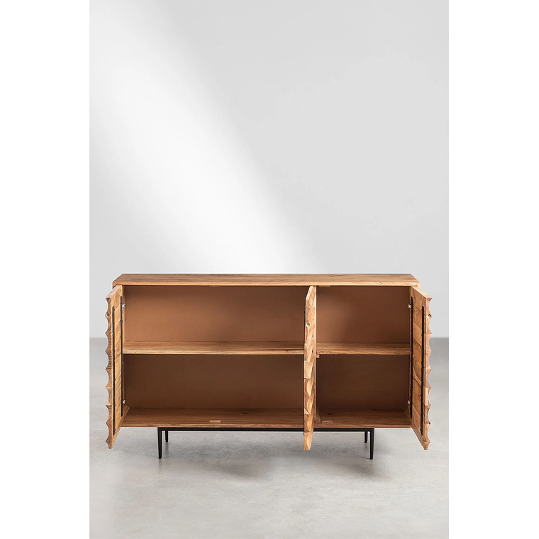 Buffet en Madera de Acacia Petter 147 cm 3