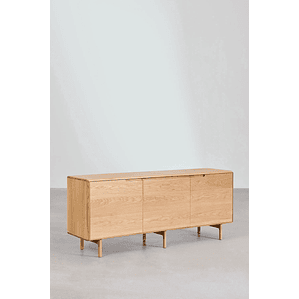 Buffet en madera de roble Treveris 180 cm