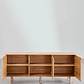 Buffet en madera de roble Treveris 180 cm - Miniatura 3