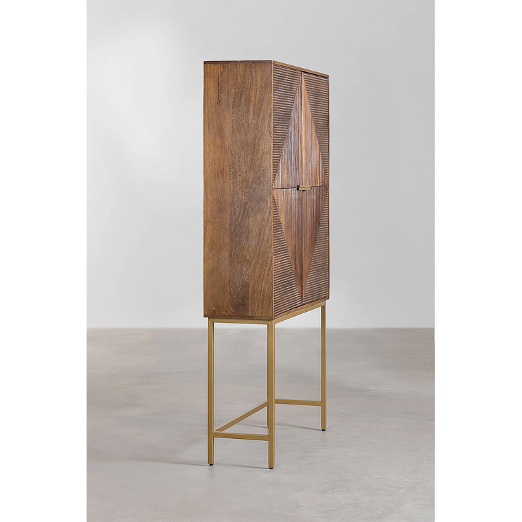 Buffet Alto en Madera de Mango Baty 124 cm 3