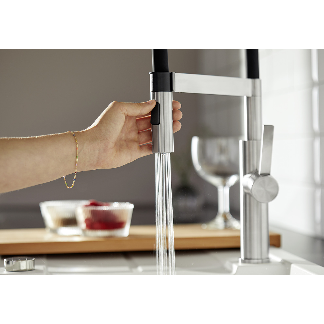 Grifería Blanco Blanco Sonea S  9