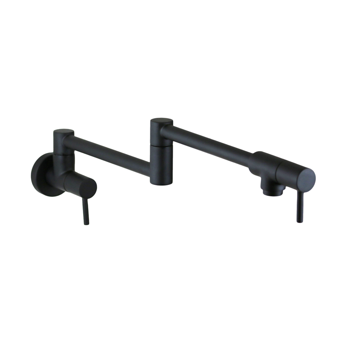 Grifería Articulada de Pared Llenado de Ollas Negro  3