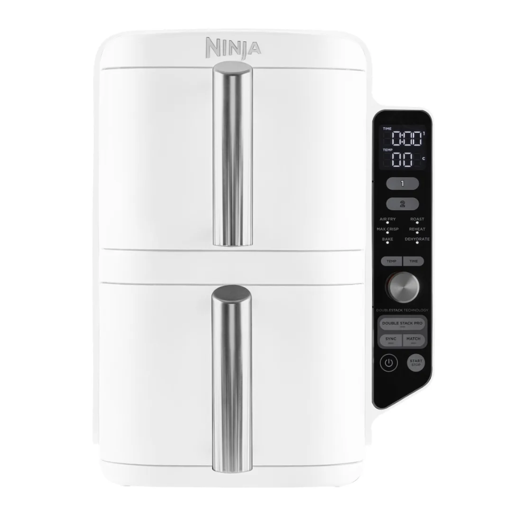 Freidora de aire Vertical Ninja Double Stack XL (9,5 L) Blanco