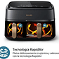 Freidora de aire Philips Airfryer Doble cesta 6/3 lts - Miniatura 3