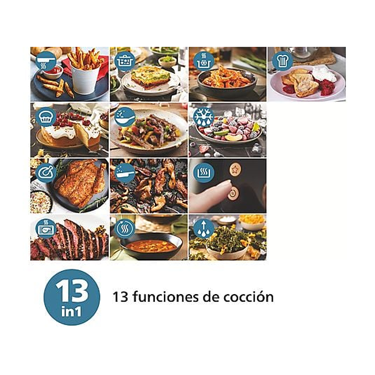 Freidora de aire Philips Airfryer con Ventanta 6.2 lts 8