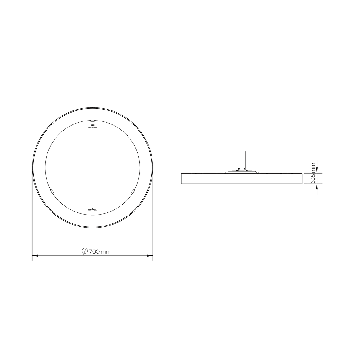 Calefactor de Terraza Eléctrico Portable Eclipse Smart-Heat 5