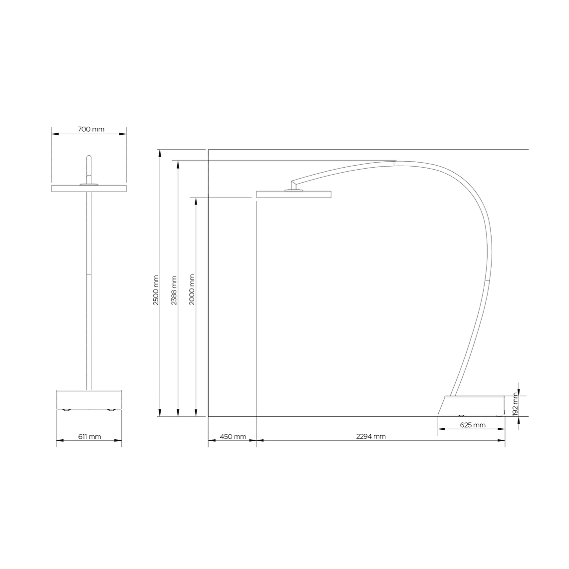 Calefactor de Terraza Eléctrico Portable Eclipse Smart-Heat 7