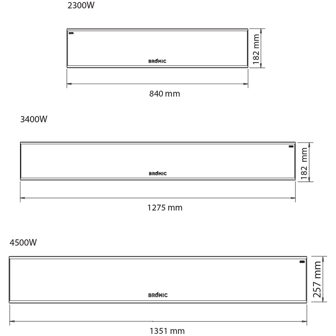 Calefactor Eléctrico Platinum Smart-Heat Blanco 3400W 5
