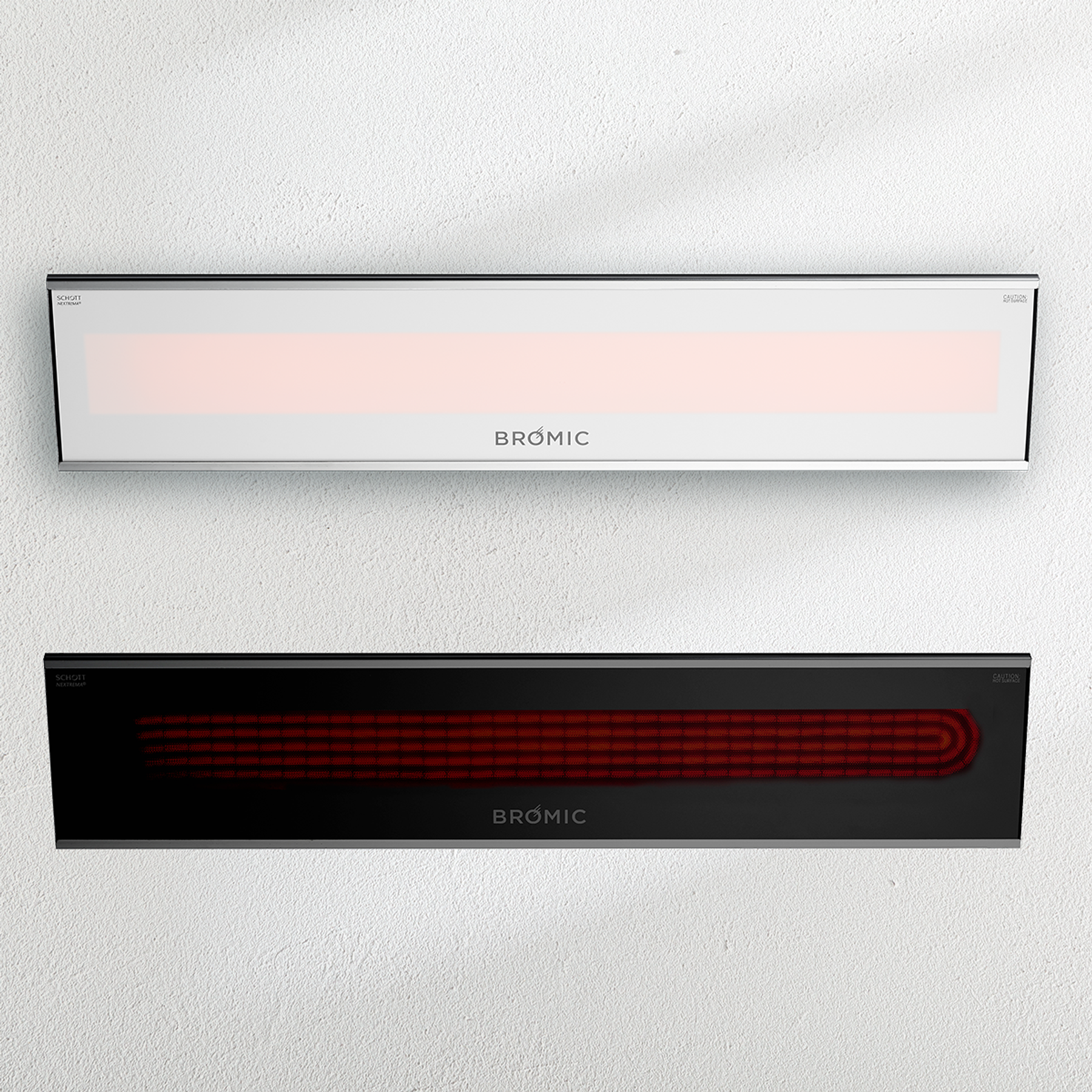 Calefactor Eléctrico Platinum Smart-Heat Marine Blanco 2300W