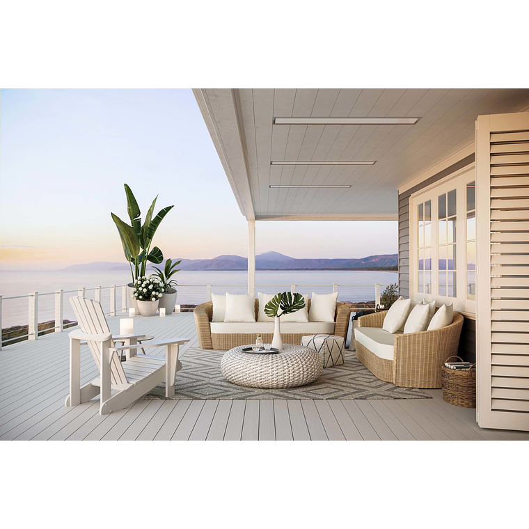 Calefactor Eléctrico Platinum Smart-Heat Marine Blanco 4500W 4