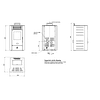 Estufa a Pellet California 9 kW con WiFi Negro 5 estrellas