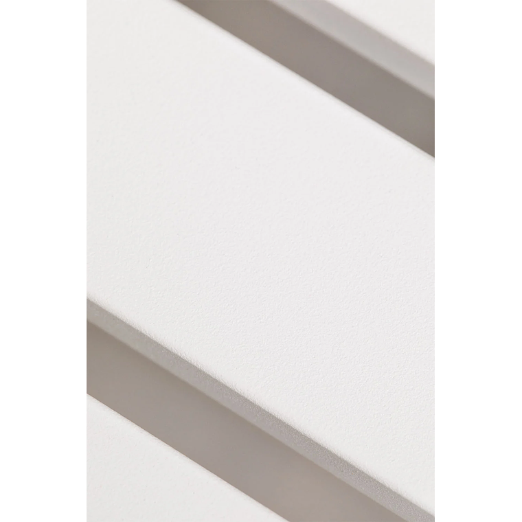 Mesa auxiliar de aluminio DULEM 40 x 40 Blanco Gardenia 6