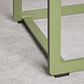 Mesa auxiliar de aluminio DULEM 40 x 40 Verde Oliva Intenso - Miniatura 5