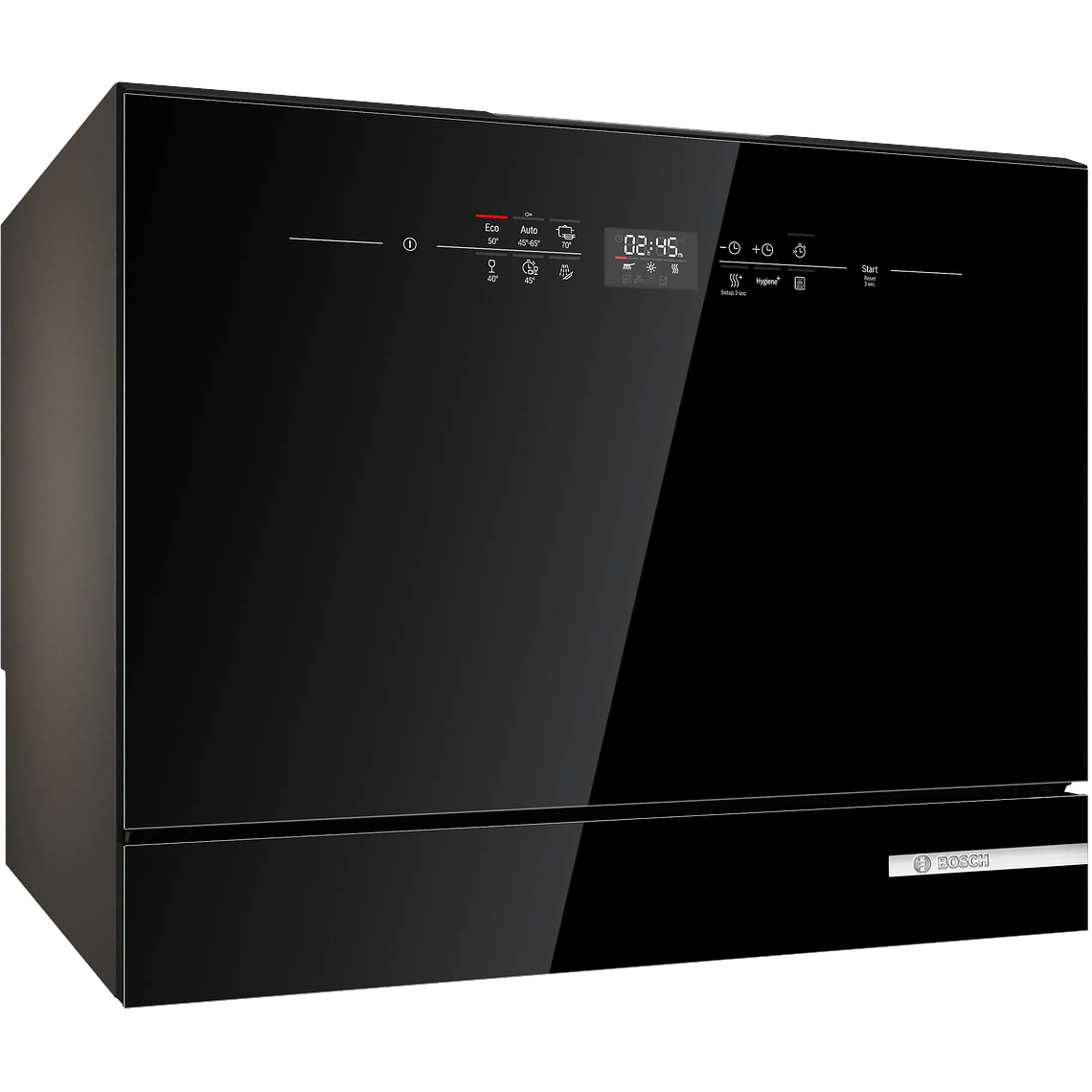 Lavavajillas compacto de libre instalación 55 cm Negro Serie 6 1