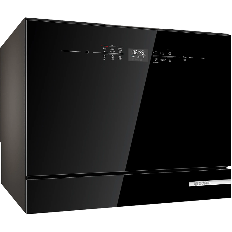 Lavavajillas compacto de libre instalación 55 cm Negro Serie 6 1