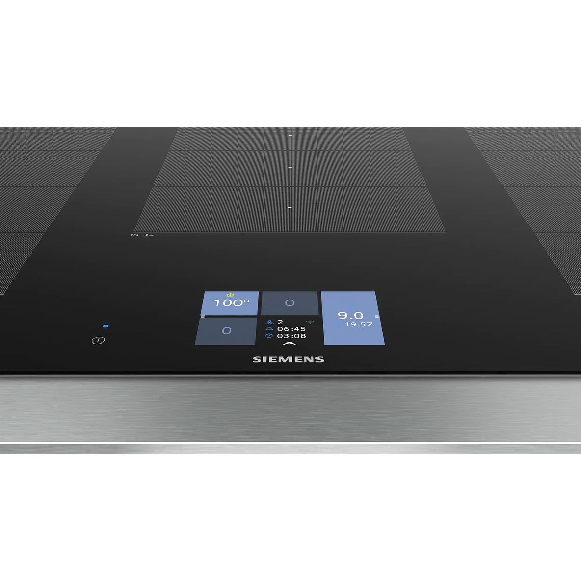 Encimera de inducción 90 cm Negro, con perfiles IQ700 SIEMENS 4