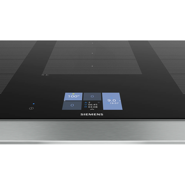 Encimera de inducción 90 cm Negro, con perfiles IQ700 SIEMENS 4