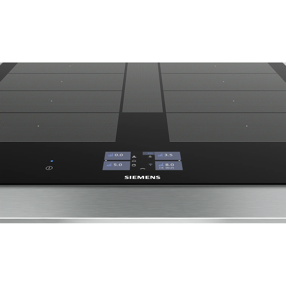 Encimera Inducción 60 cm Negro, con perfiles SIEMENS 3