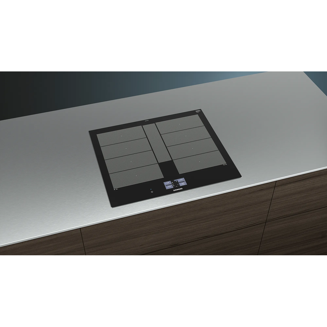 Encimera Inducción 60 cm Negro, con perfiles SIEMENS 5