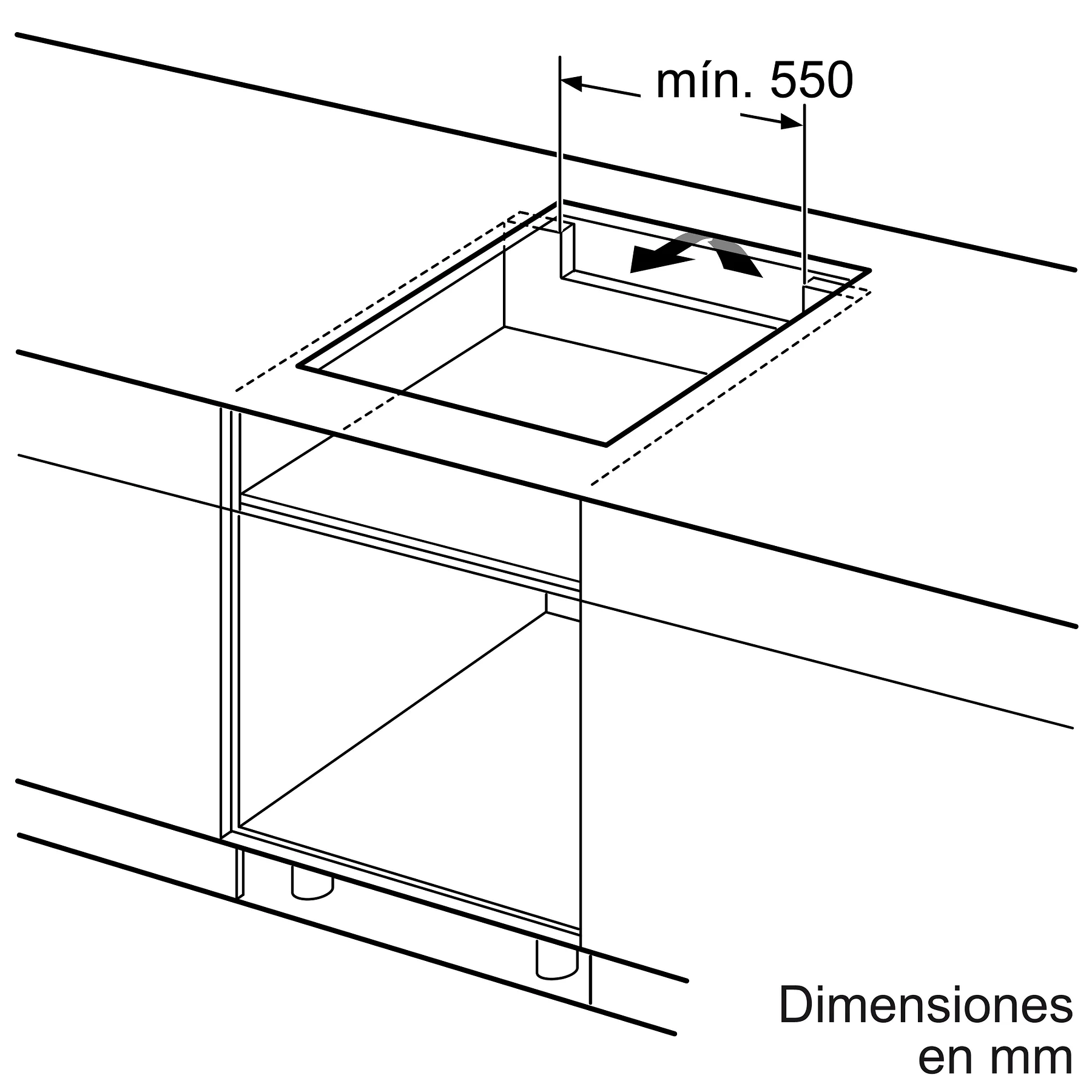 Encimera Inducción 60 cm Negro, con perfiles SIEMENS