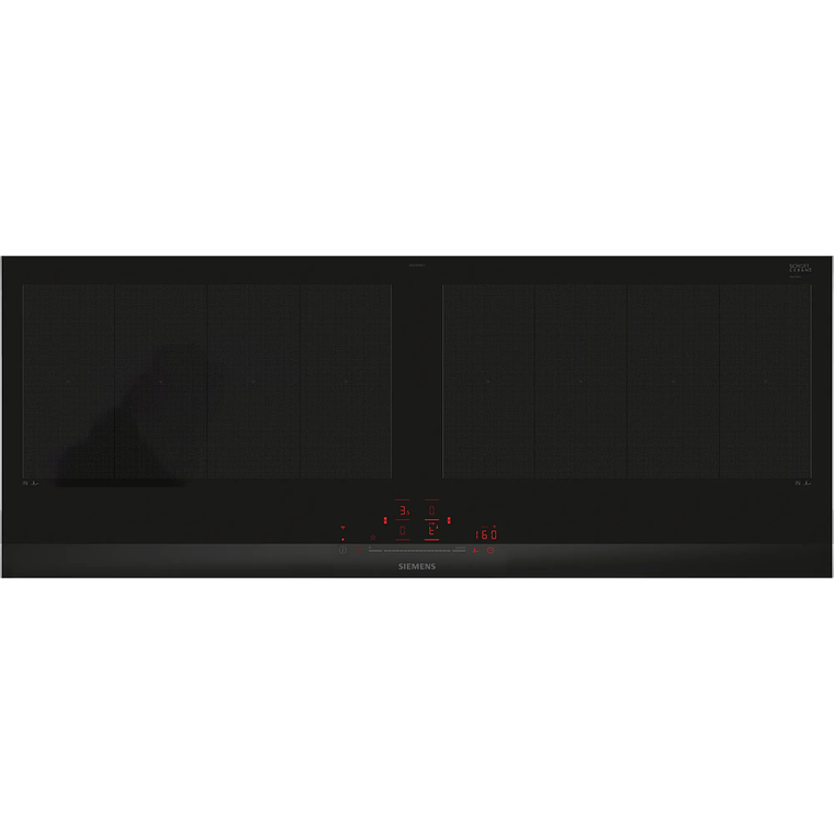 Encimera Inducción 90 cm Negro, con perfiles SIEMENS 1