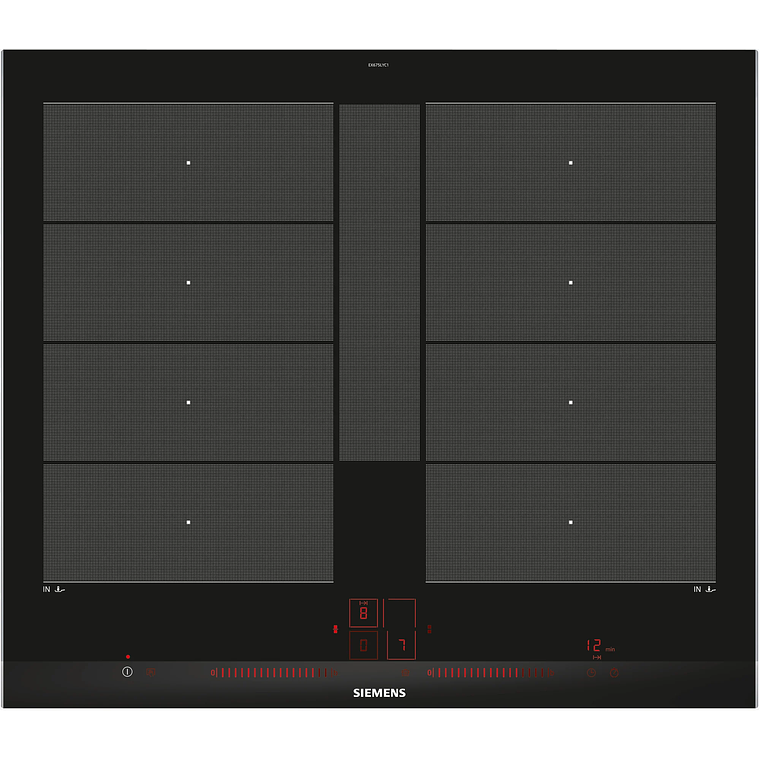 Encimera Inducción 60 cm con perfiles Siemens 1