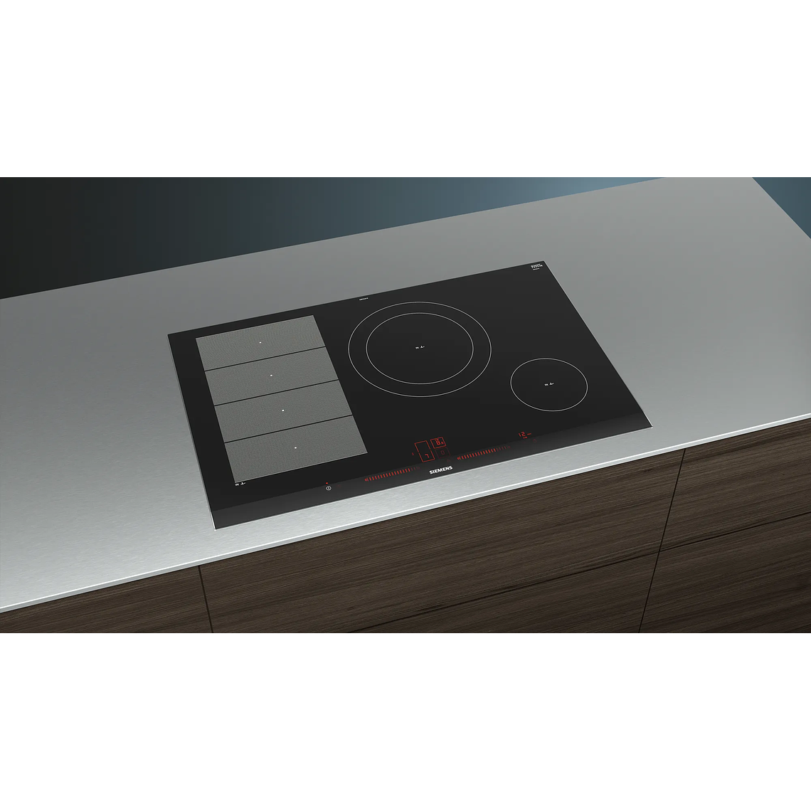 Encimera Inducción 80 cm negro Siemens 5