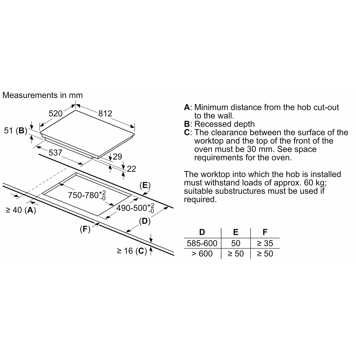 Encimera Inducción 80 cm negro Siemens 8