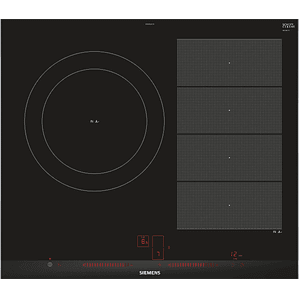 Encimera Inducción 60 cm negro con perfiles IQ700 Siemens