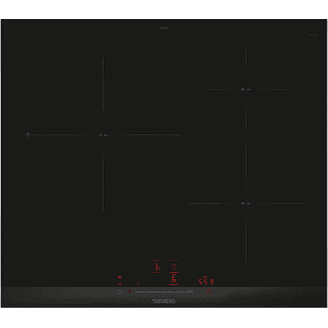 Encimera Inducción 60 cm negro con perfiles IQ100 Siemens