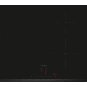 Encimera Inducción 60 cm negro sin perfiles IQ100 Siemens