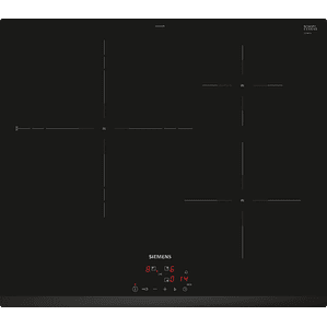 Encimera Inducción 60 cm negro sin perfiles IQ300 Siemens
