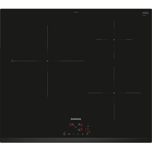 Encimera Inducción 60 cm negro sin perfiles IQ100 Siemens