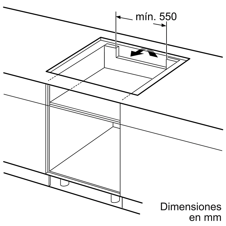 Encimera Inducción 60 cm negro sin perfiles IQ100 Siemens 6